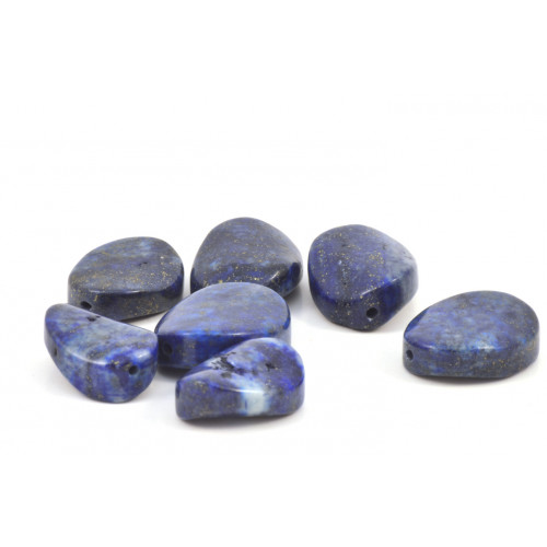 Bille oval twist pierre semi précieuse Lapis Lazuli
